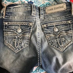 Rock revival boot cut jeans